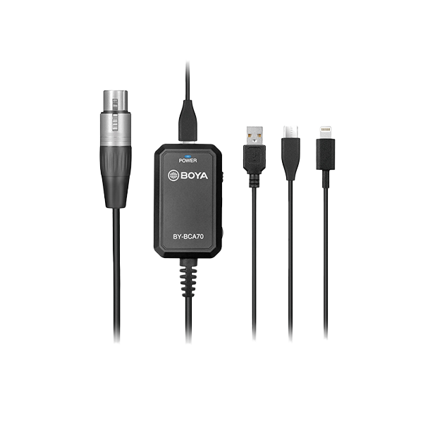 مبدل میکروفون بویا BOYA BY-BCA70