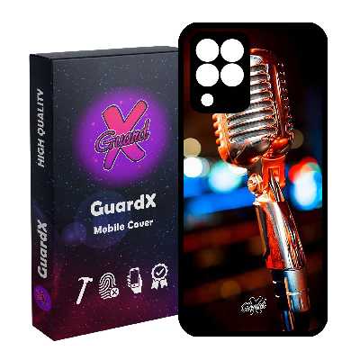 کاور گارد ایکس طرح میکروفون مدل Glass10259 مناسب برای گوشی موبایل سامسونگ Galaxy M33/M33 5G
