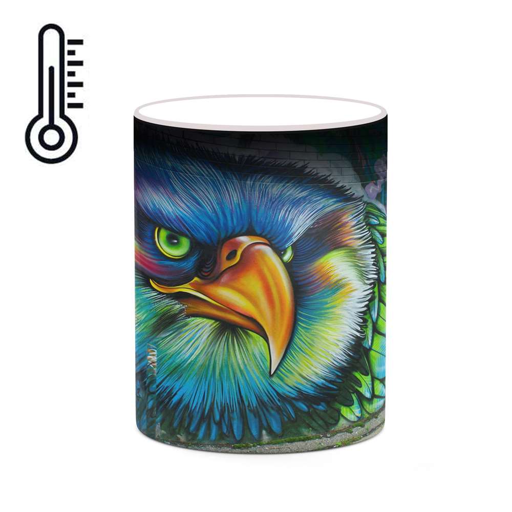 ماگ حرارتی کاکتی طرح Grafiti مدل mgh20518