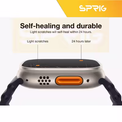 محافظ صفحه نمایش نانو اسپریگ مدل SPG مناسب برای ساعت هوشمند اولترا S8 Ultra max