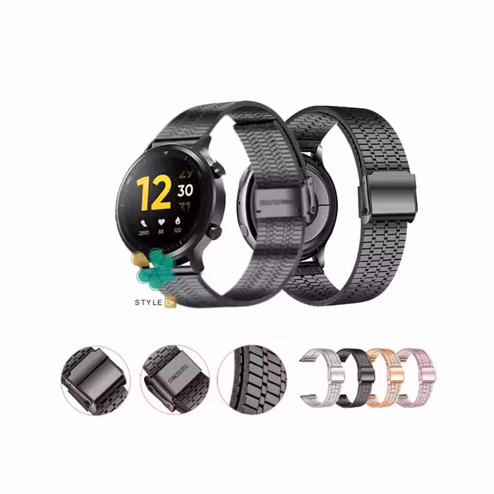 بند فلزی ساعت ریلمی واچ Realme Watch S مدل Tiny Milanese