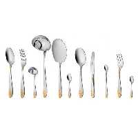 سرویس قاشق و چنگال 86 پارچه ناب استیل مدل امپریال