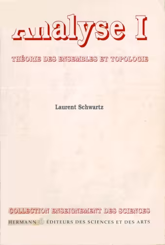 خرید و دانلود نسخه کامل کتاب Analyse, 1. Théorie des ensembles et topologie