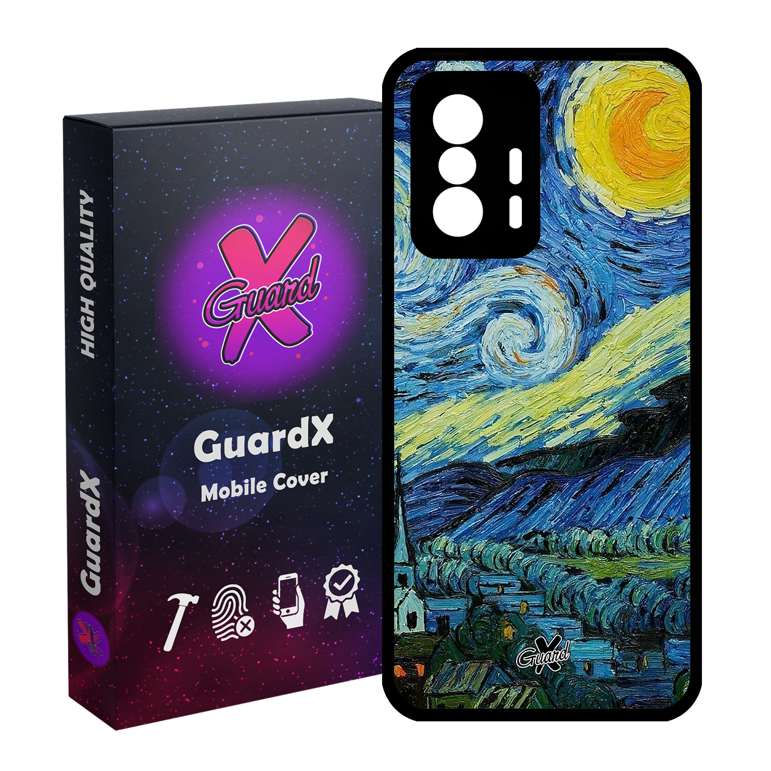 کاور گارد ایکس طرح Art مدل Glass10266 مناسب برای گوشی موبایل شیائومی 11T Pro / 11T