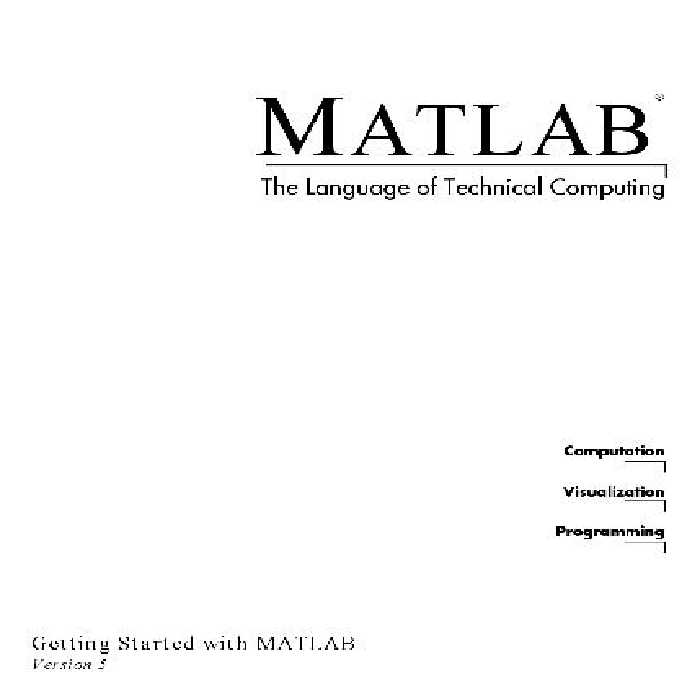 خرید و دانلود نسخه کامل کتاب matlab - the language of technical computing