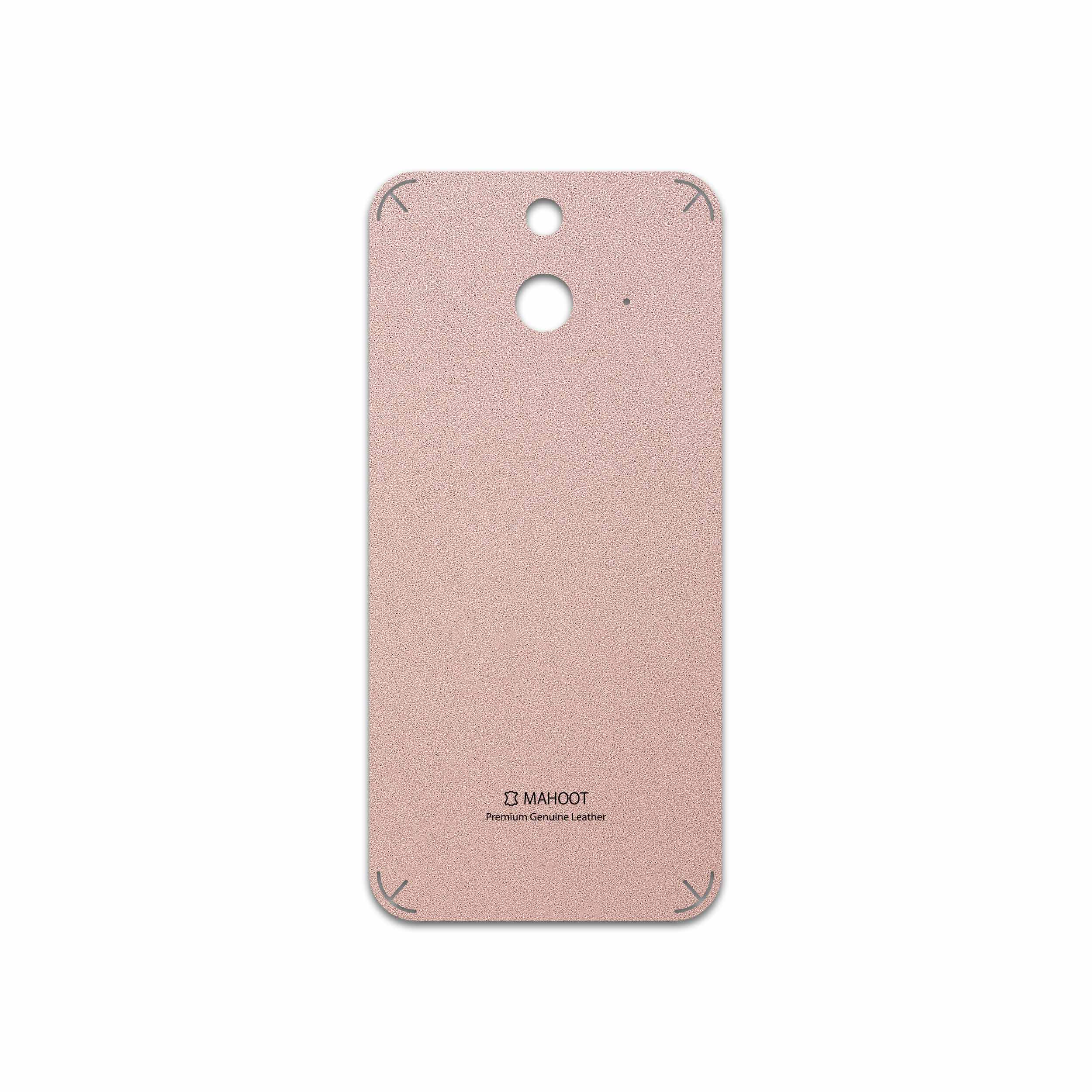 برچسب پوششی ماهوت مدل Rose Gold Leather مناسب برای گوشی موبایل اچ تی سی One E8