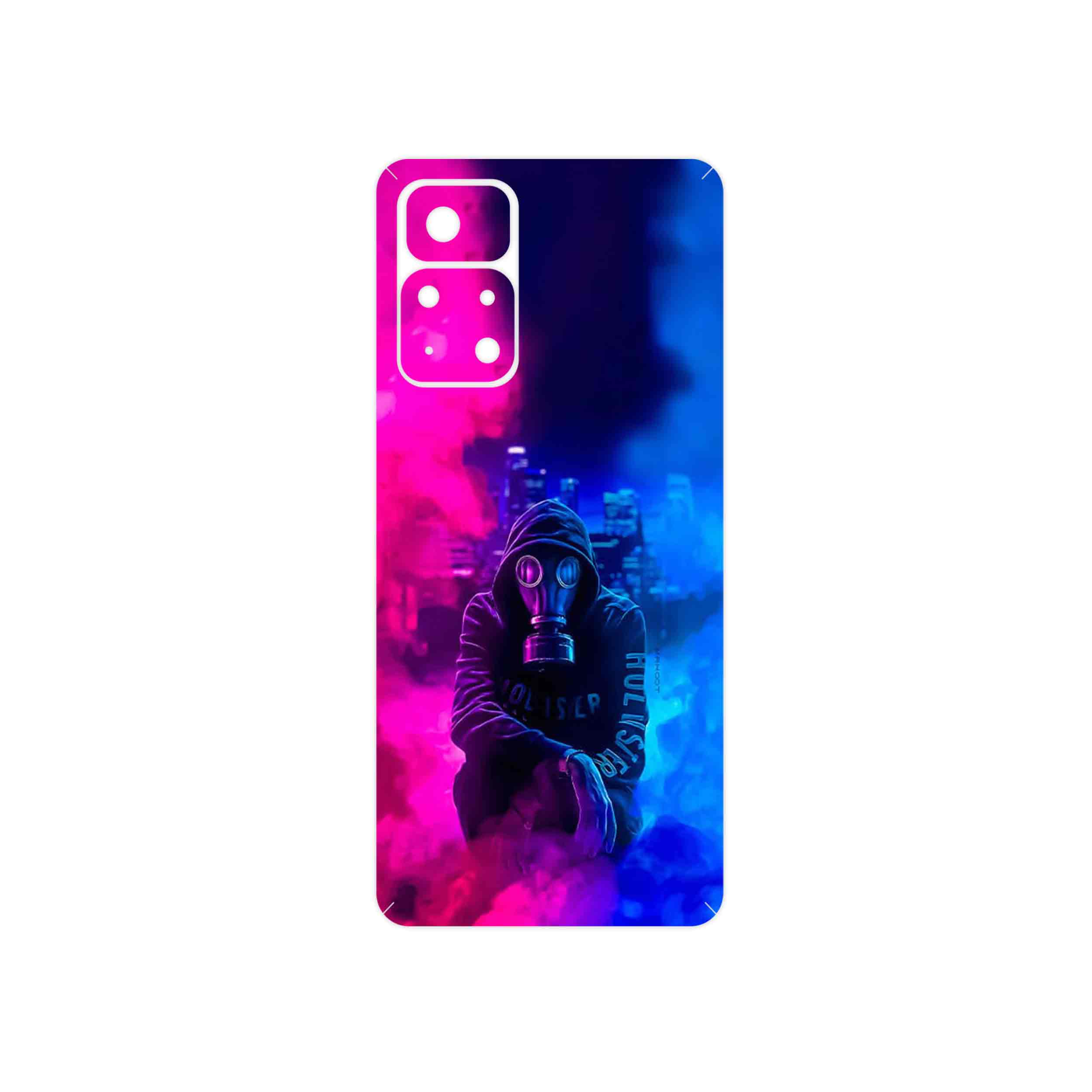 برچسب پوششی ماهوت مدل Smoke Rainbow Digital Art 2 مناسب برای گوشی موبایل شیائومی Poco M4 Pro 5G