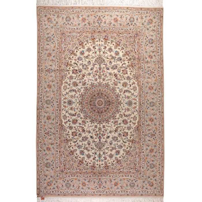 فرش دستباف 6 متری مدل لچک ترنج کد 321 یک جفت