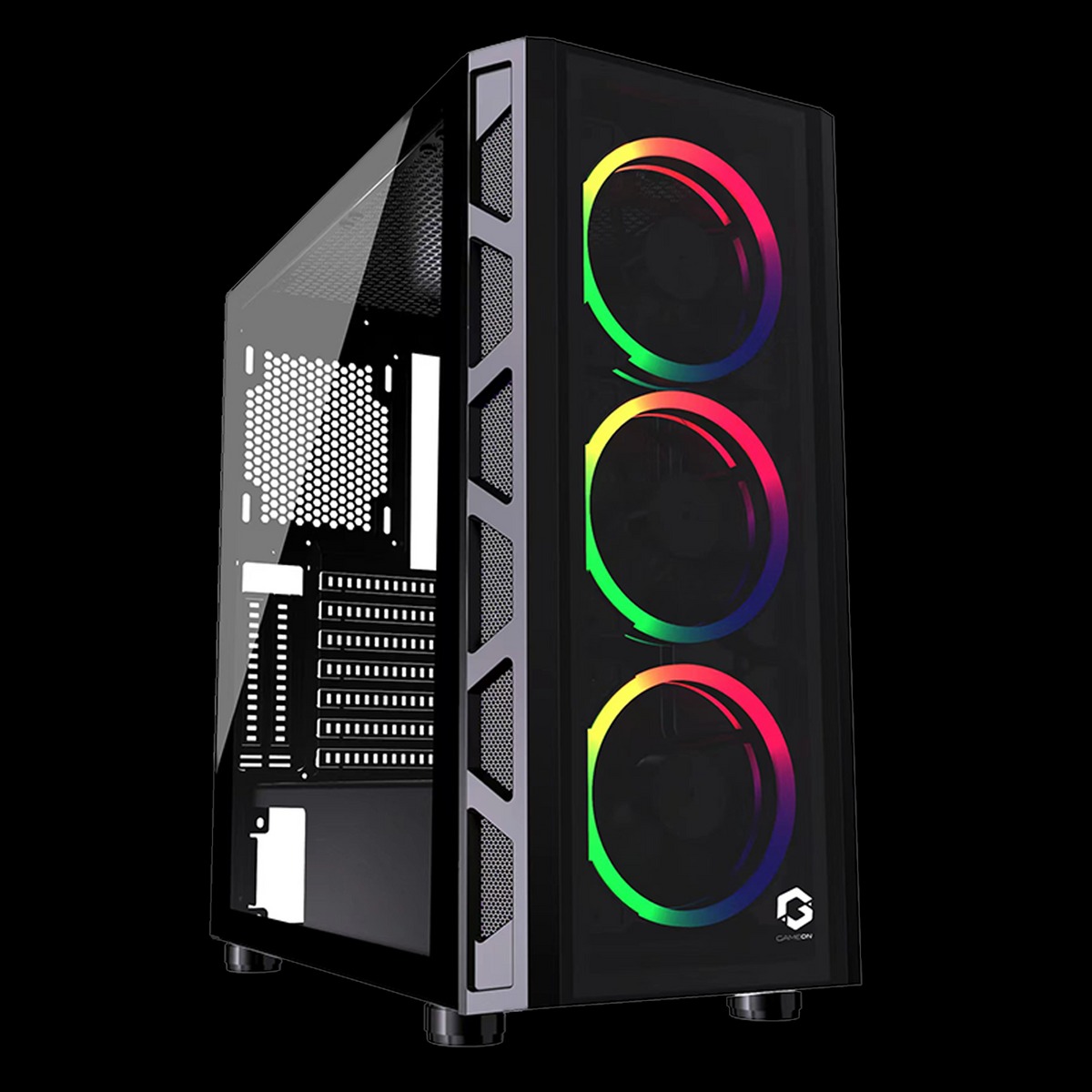 خرید کیس GAMEON TRIDENT II Mid Tower Gaming Case ARGB با بهترین قیمت