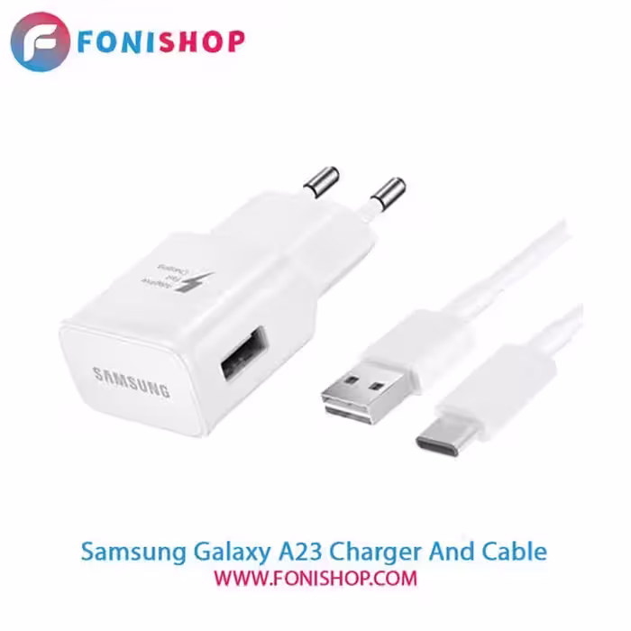 کابل و شارژر فست شارژ اصلی سامسونگ Samsung Galaxy A23
