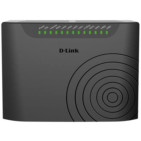 مودم روتر ADSL2/VDSL2 Plus بی سیم دی لینک مدل DSL-2877AL