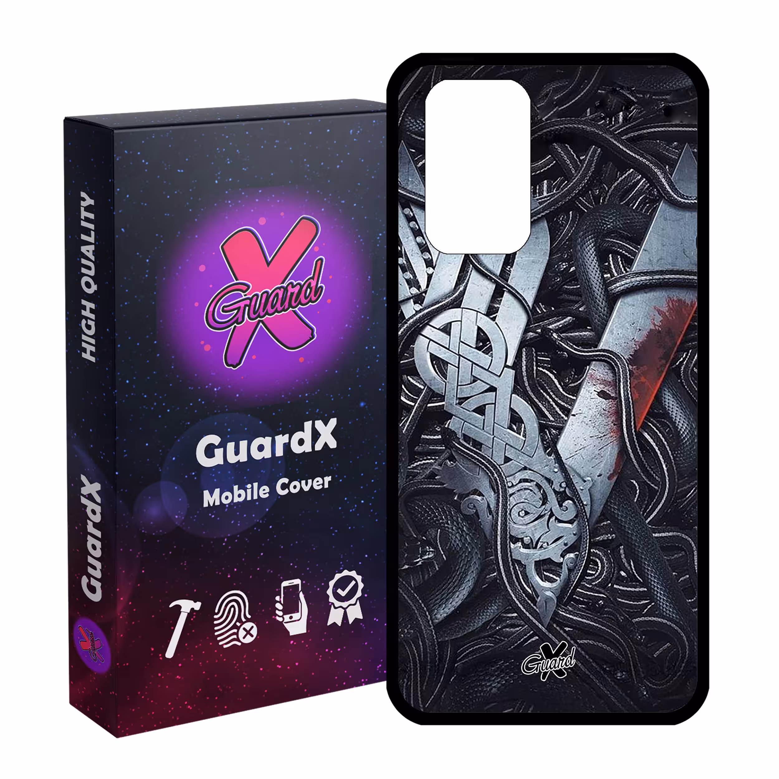 کاور گارد ایکس طرح Vikings مدل Glass10221 مناسب برای گوشی موبایل شیائومی Redmi Note 10 Pro / Note 10 Pro Max