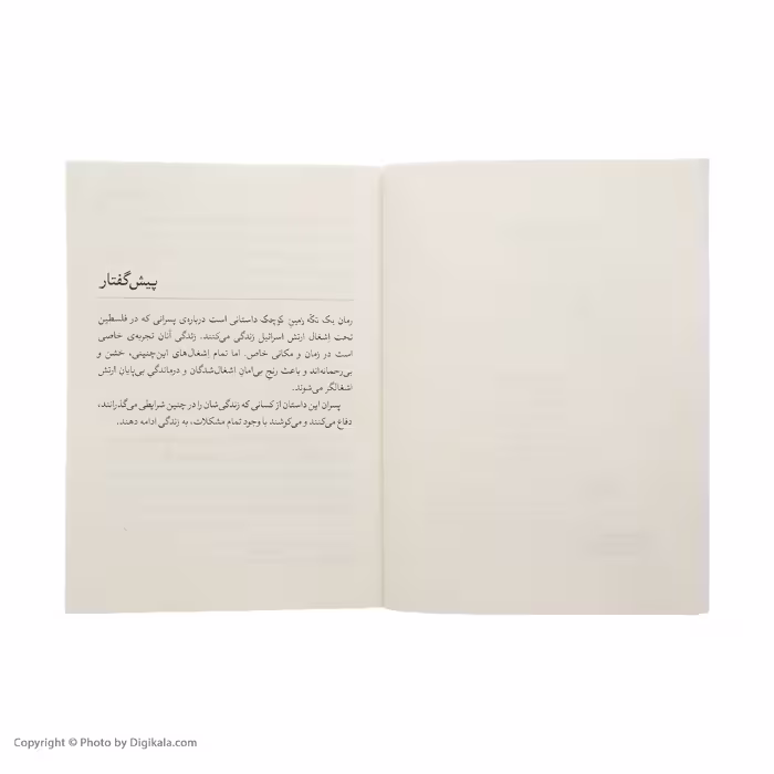 کتاب یک تکه زمین کوچک اثر الیزابت لرد نشر افق