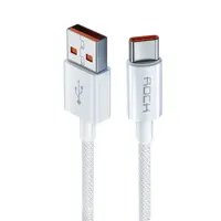 کابل تبدیل USB به USB-C راک مدل RCB0827 طول 1 متر 