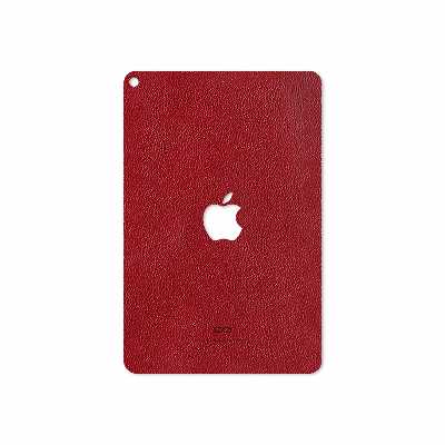 برچسب پوششی ماهوت مدل Red-Leather مناسب برای تبلت اپل iPad mini (GEN 5) 2019 A2125