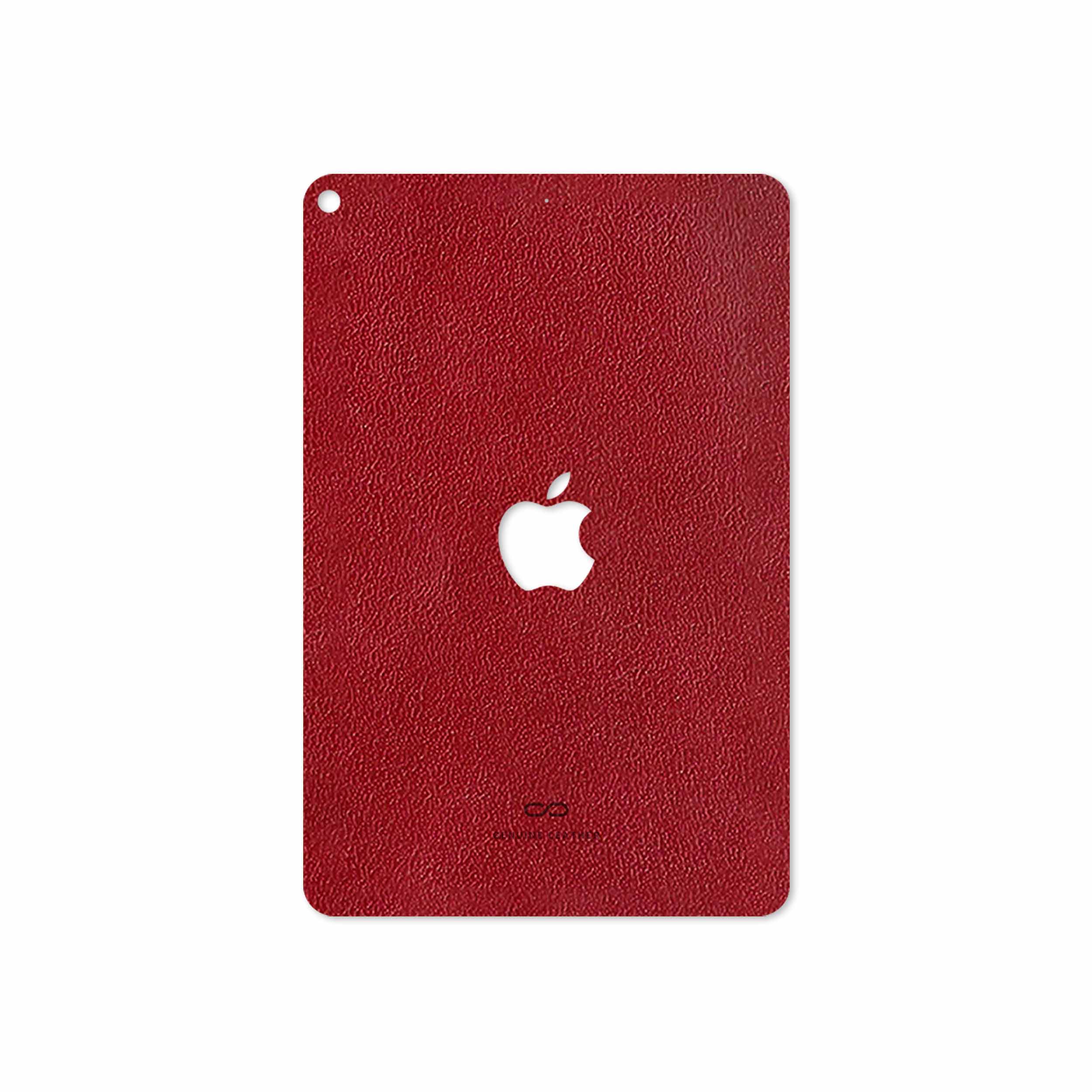 برچسب پوششی ماهوت مدل Red-Leather مناسب برای تبلت اپل iPad mini (GEN 5) 2019 A2125