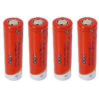 باتری لیتیوم یون قابل شارژ مدل WS-INR ظرفیت 2200 میلی آمپرساعت بسته 4 عددی