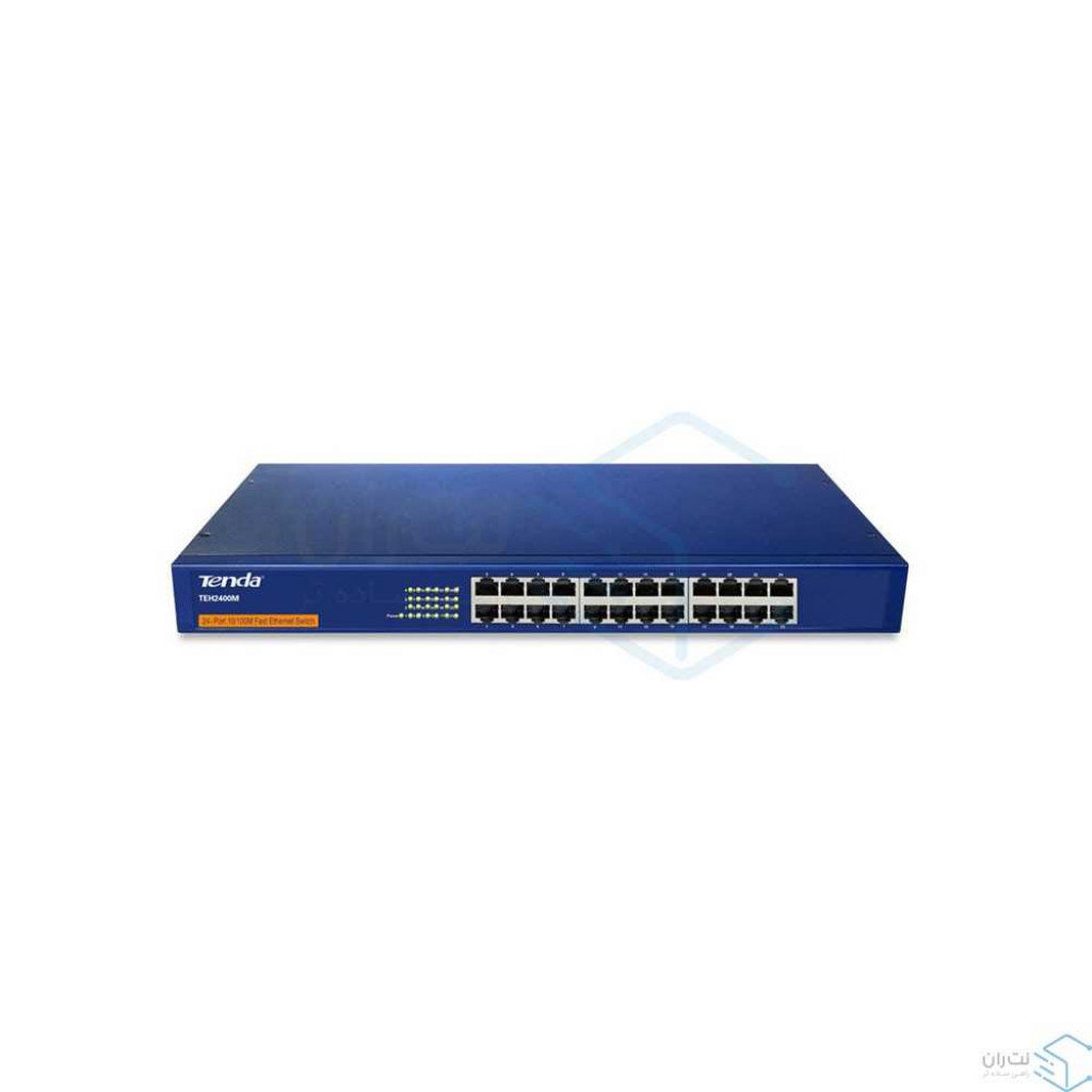 قیمت و خرید سوییچ شبکه 24 پورت تندا مدل TEF1024D | نت ران