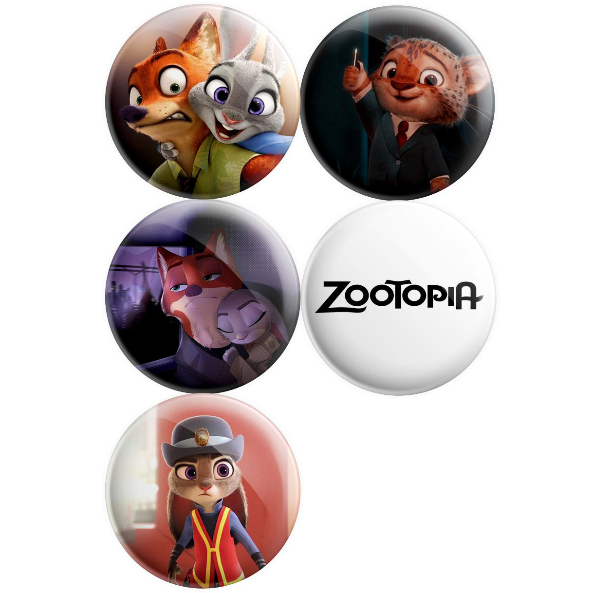 پیکسل پرمانه طرح زوتوپیا کد pmg5.11306 مجموعه 5 عددی