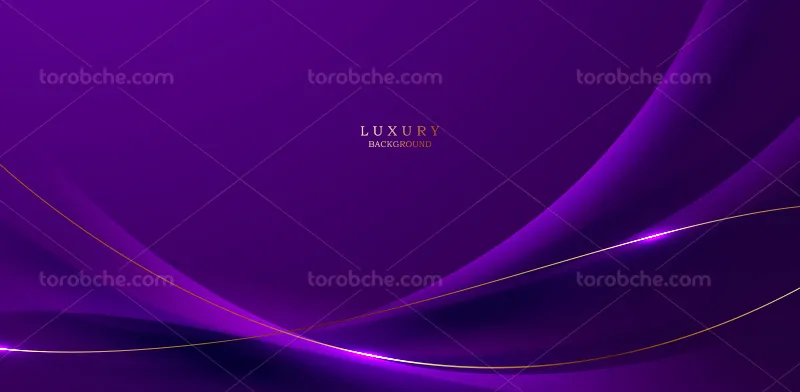 وکتور بک گراند بنفش طلایی | گرافیک با طعم تربچه