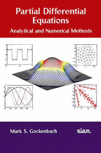 خرید و دانلود نسخه کامل کتاب Partial differential equations: analytical and numerical methods