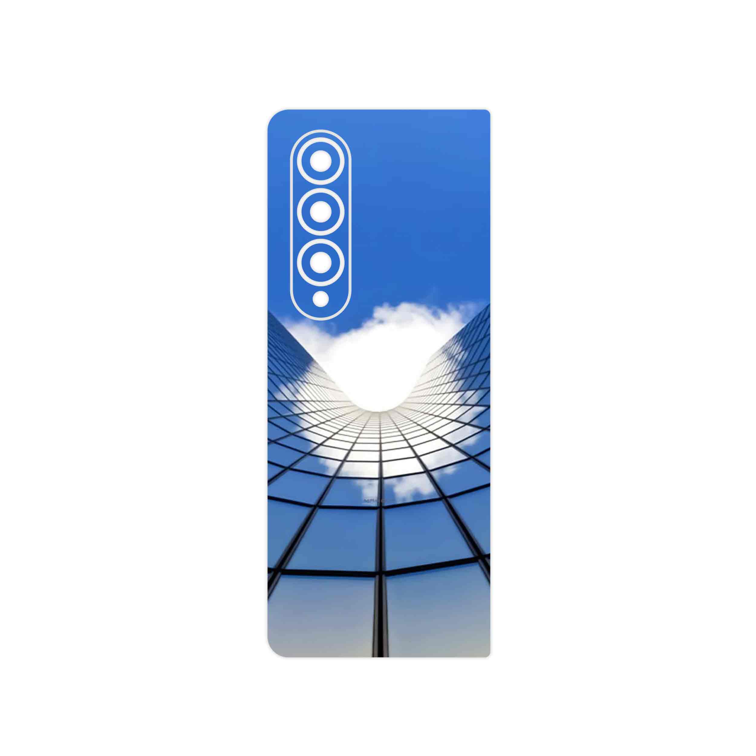 برچسب پوششی ماهوت مدل Glass skyscraper مناسب برای گوشی موبایل سامسونگ Galaxy Z Fold4