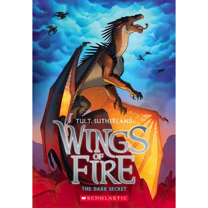 کتاب زبان اصلی The Dark Secret Wings of Fire    اثر Tui T Sutherland