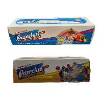 کیسه زیپ دار پامچال مدل دو زیپ بسته 80 عددی