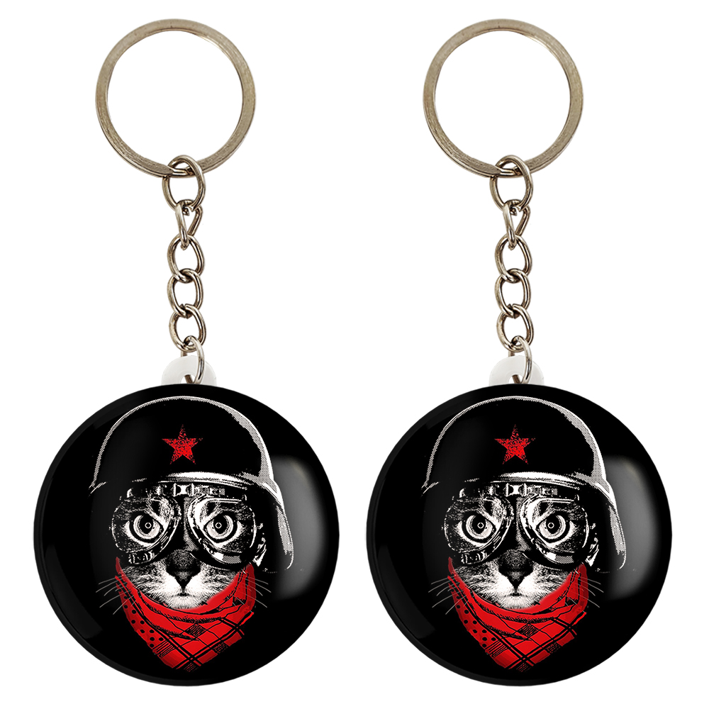 جاکلیدی خندالو مدل گربه کد 23922392 مجموعه 2 عددی