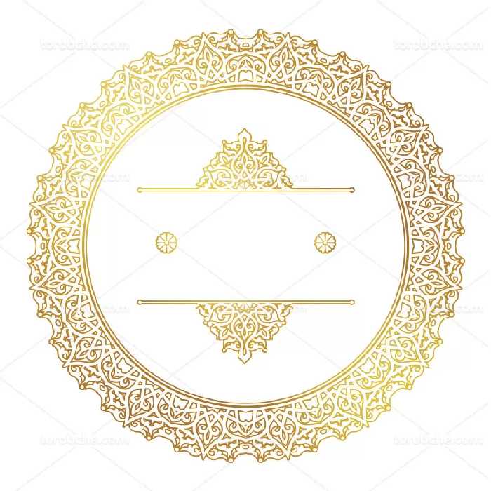 وکتور سنتی طرح شمسه | گرافیک با طعم تربچه