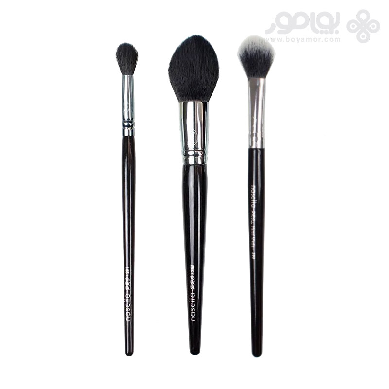 ست برس آرایش چند منظوره ناسکیتا مدل SET55 بسته 3 عددی