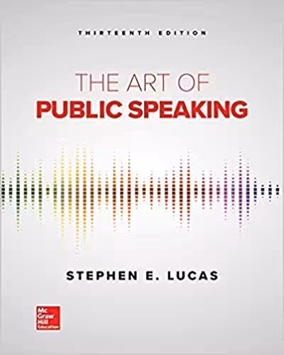 خرید و دانلود نسخه کامل کتاب The Art of Public Speaking (13th Edition) [2019] - PDF