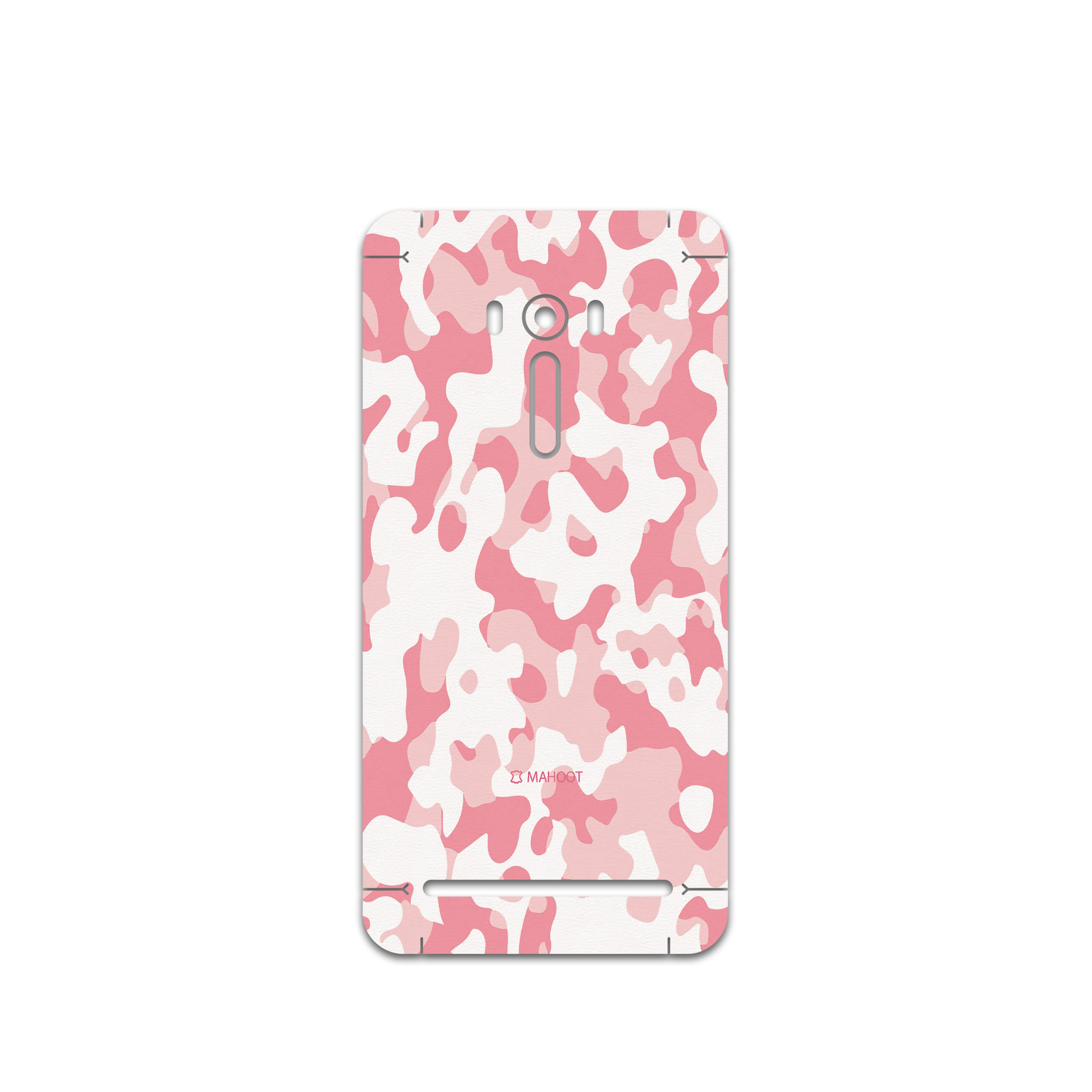 برچسب پوششی ماهوت مدل Army-Pink مناسب برای گوشی موبایل ایسوس ZenFone Selfie