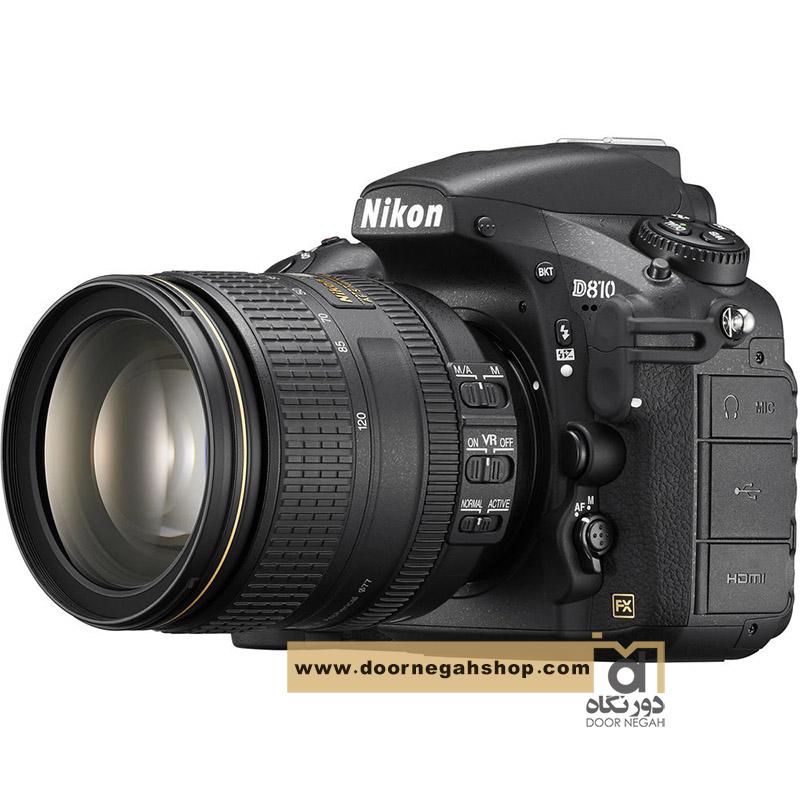 دوربین عکاسی نیکون همراه با لنز Nikon d810 with nikkor 24-120