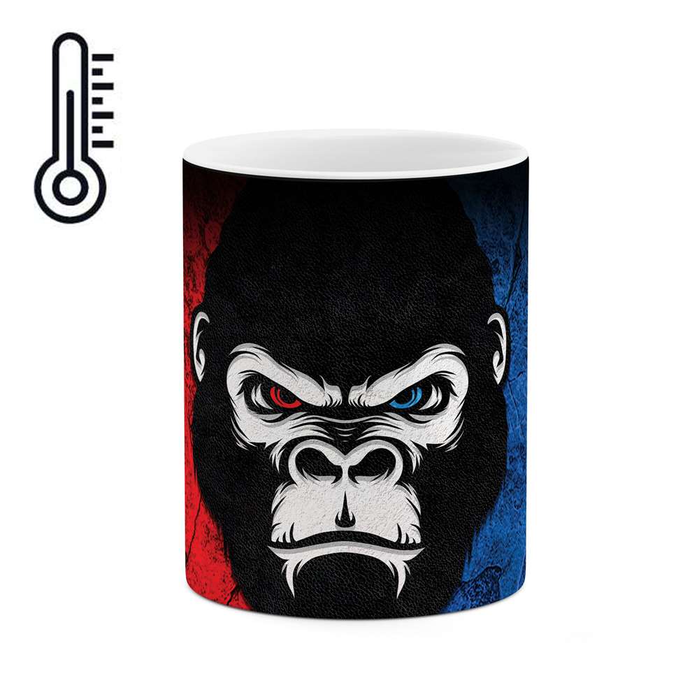 ماگ حرارتی طرح میمون مدل mgp00971