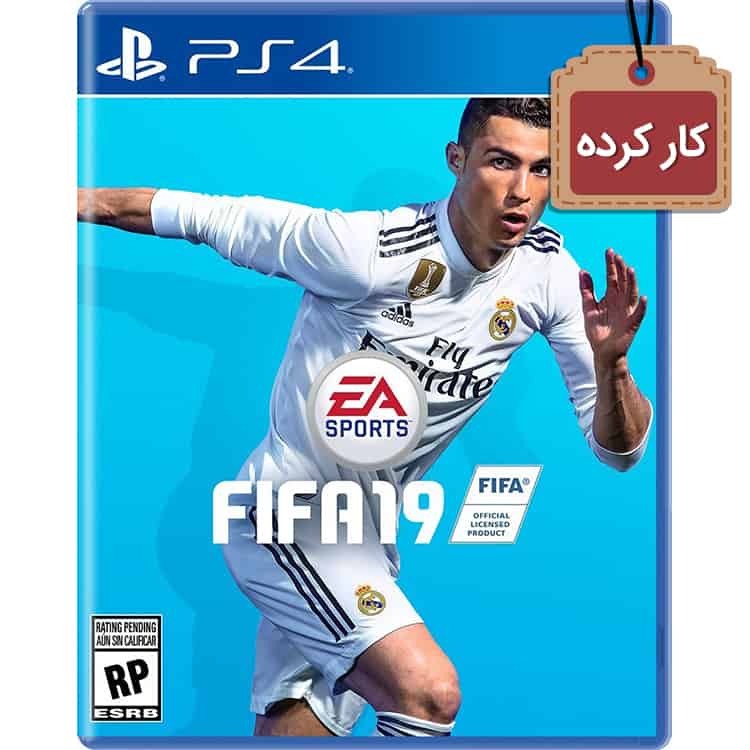 دیسک بازی FIFA 19 کارکرده – مخصوص PS4