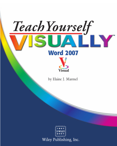 خرید و دانلود نسخه کامل کتاب Teach Yourself Visually - Word 2007