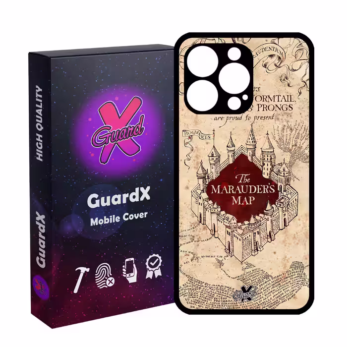 کاور گارد ایکس طرح هری پاتر مدل Glass10490 مناسب برای گوشی موبایل اپل iPhone 13 Pro