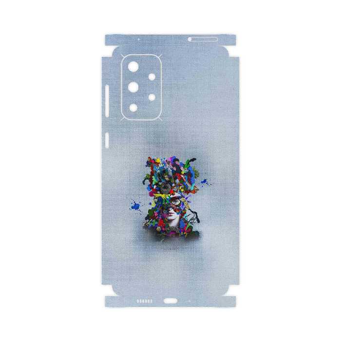 برچسب پوششی ماهوت مدل Collage of surreal Portrait of Women 4-FullSkin مناسب برای گوشی موبایل سامسونگ Galaxy A73 5G