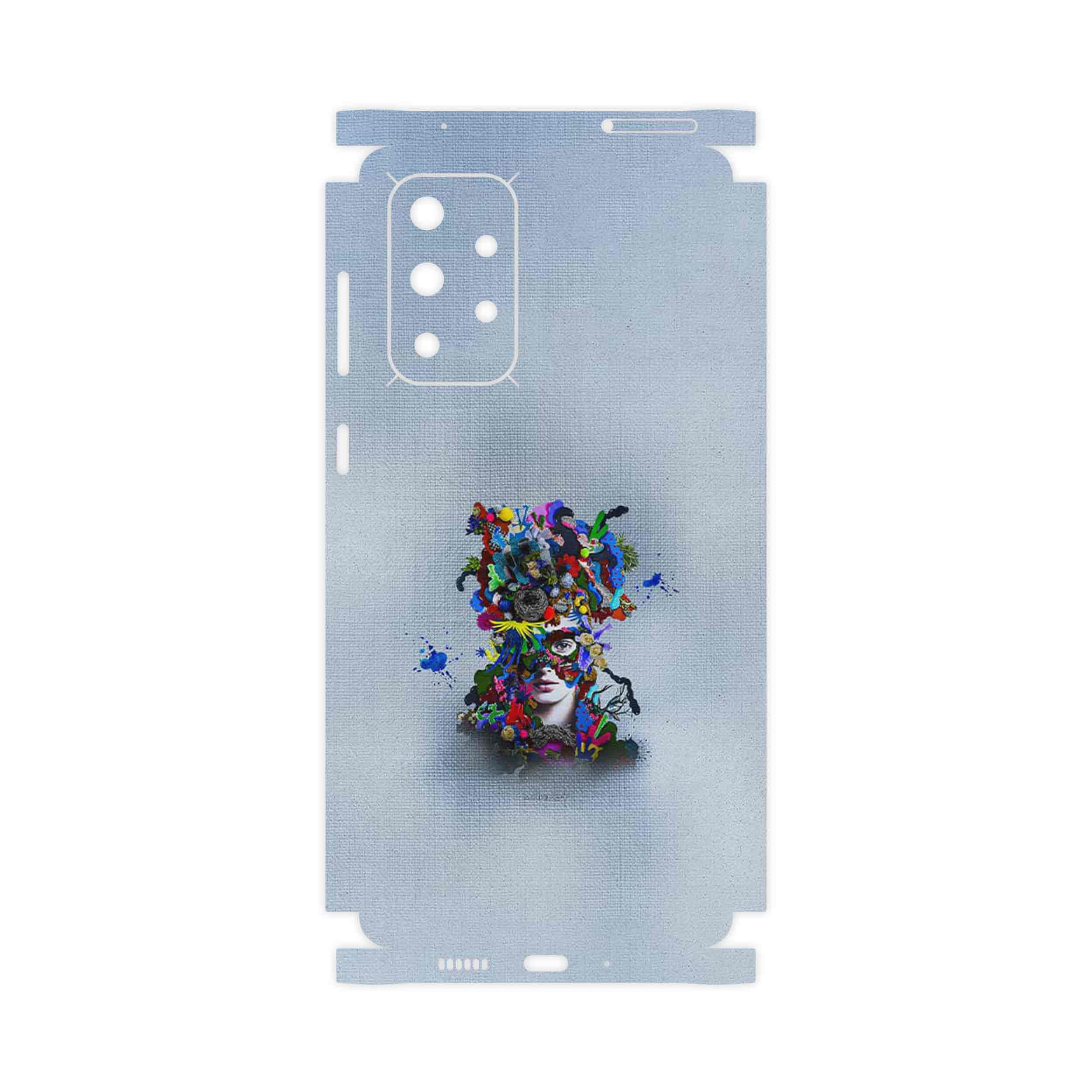 برچسب پوششی ماهوت مدل Collage of surreal Portrait of Women 4-FullSkin مناسب برای گوشی موبایل سامسونگ Galaxy A73 5G