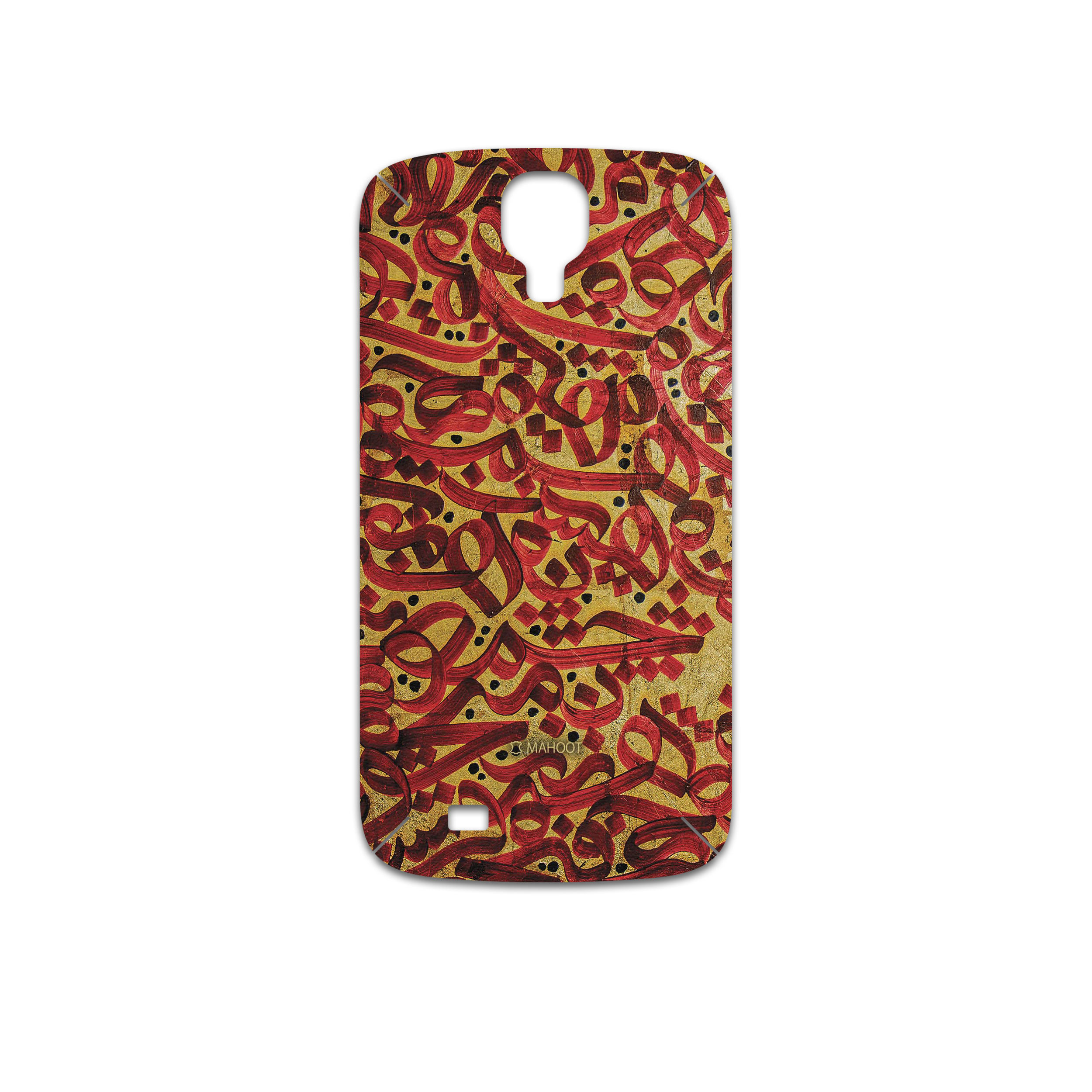برچسب پوششی ماهوت مدل Nastaliq-6 مناسب برای گوشی موبایل سامسونگ Galaxy S4