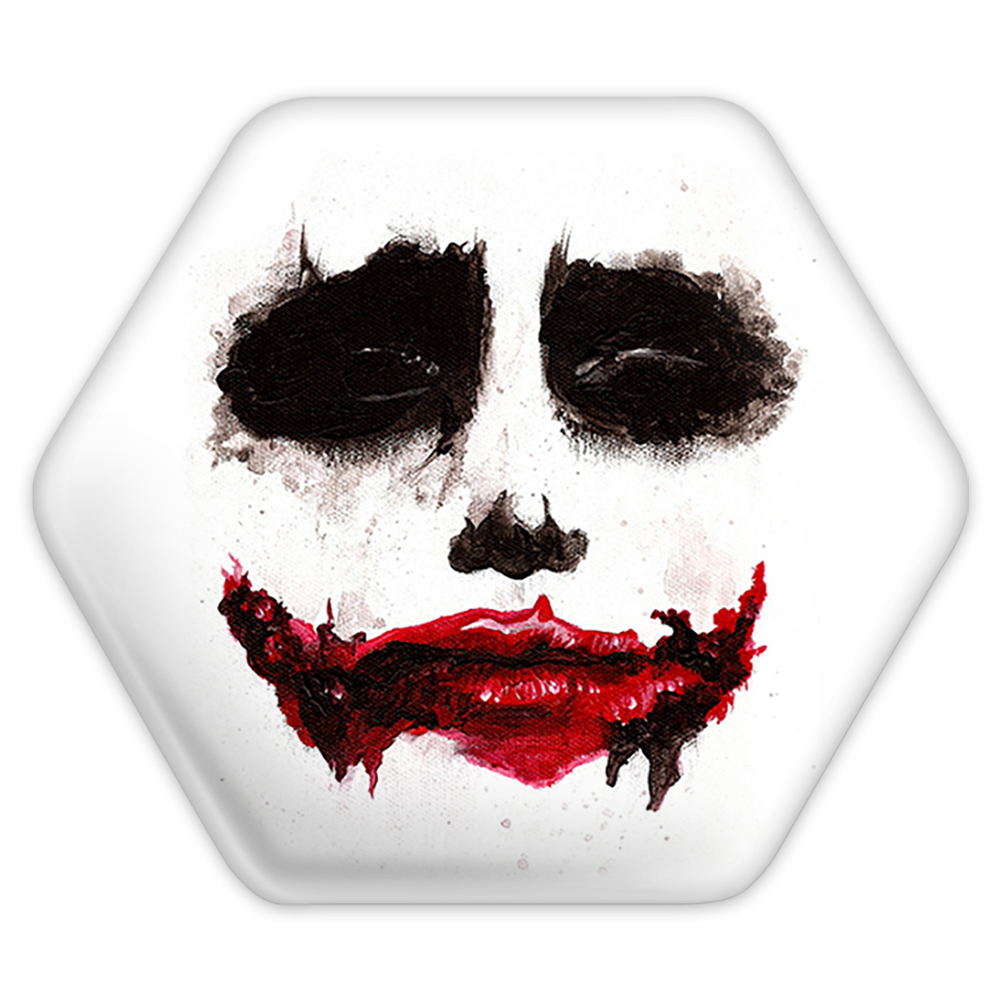 پیکسل خندالو طرح جوکر مدل شش ضلعی کد 1544