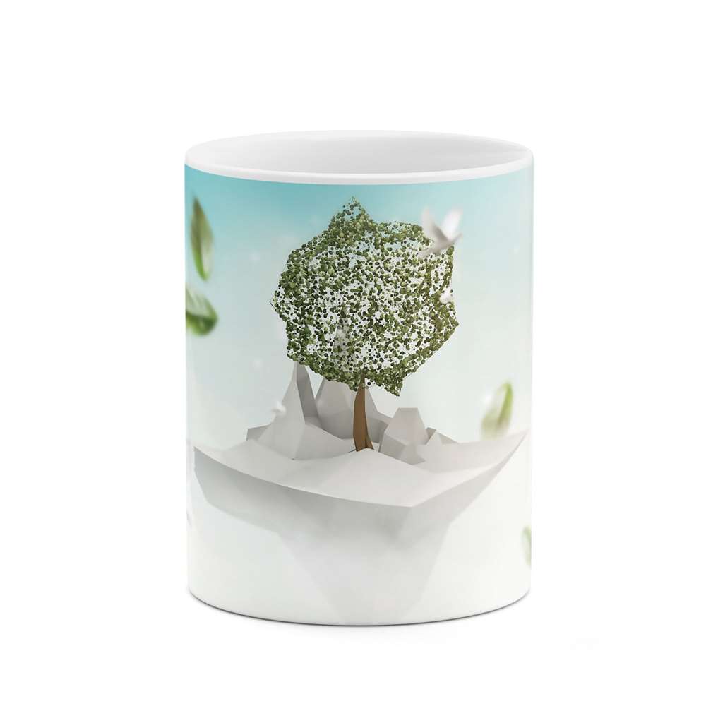 ماگ طرح درخت فانتزی مدل mug03926