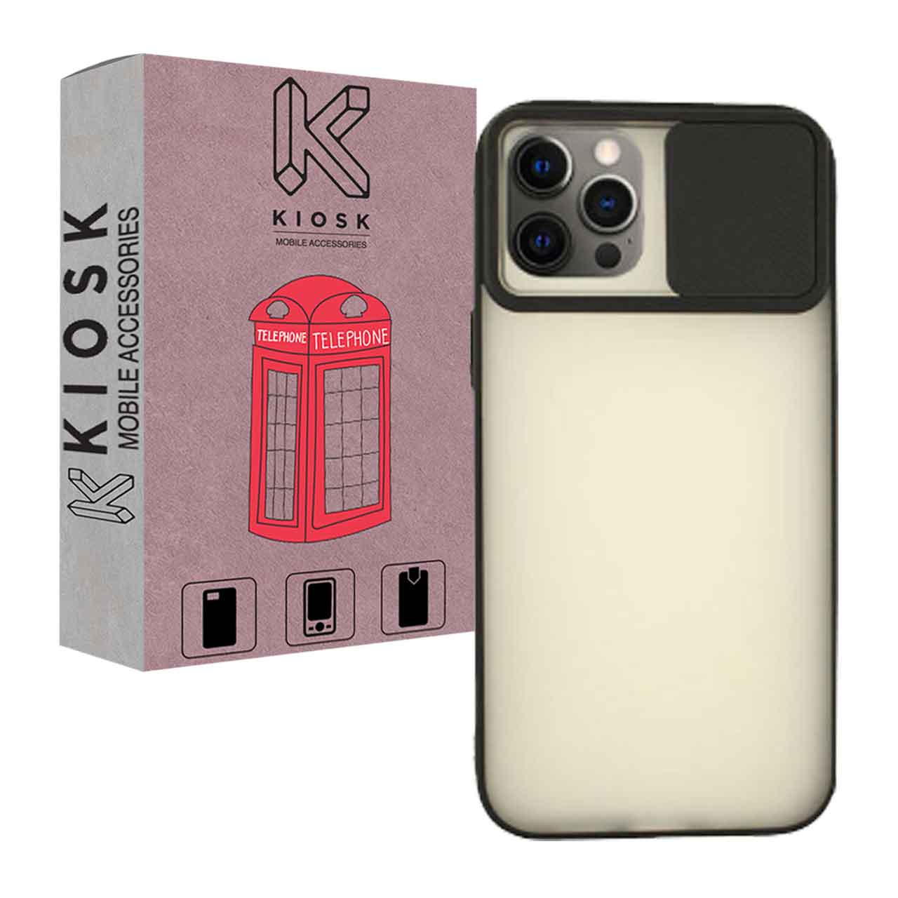  کاور کیوسک مدل KMHFZLD-1 مناسب برای گوشی موبایل اپل iPhone 12 Pro Max