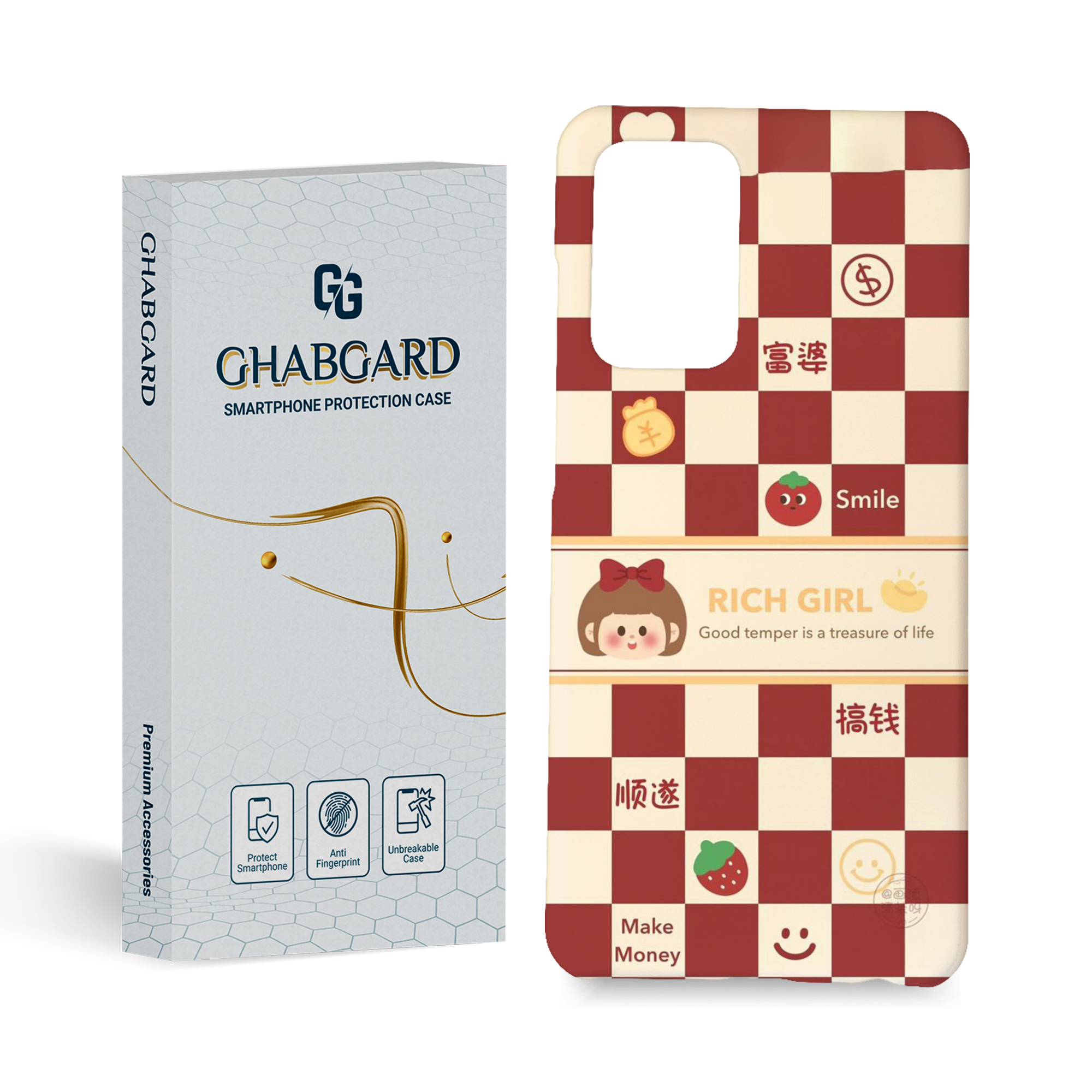 کاور قاب گارد مدل دخترانه مناسب برای گوشی موبایل سامسونگ galaxy a52 \ a52s