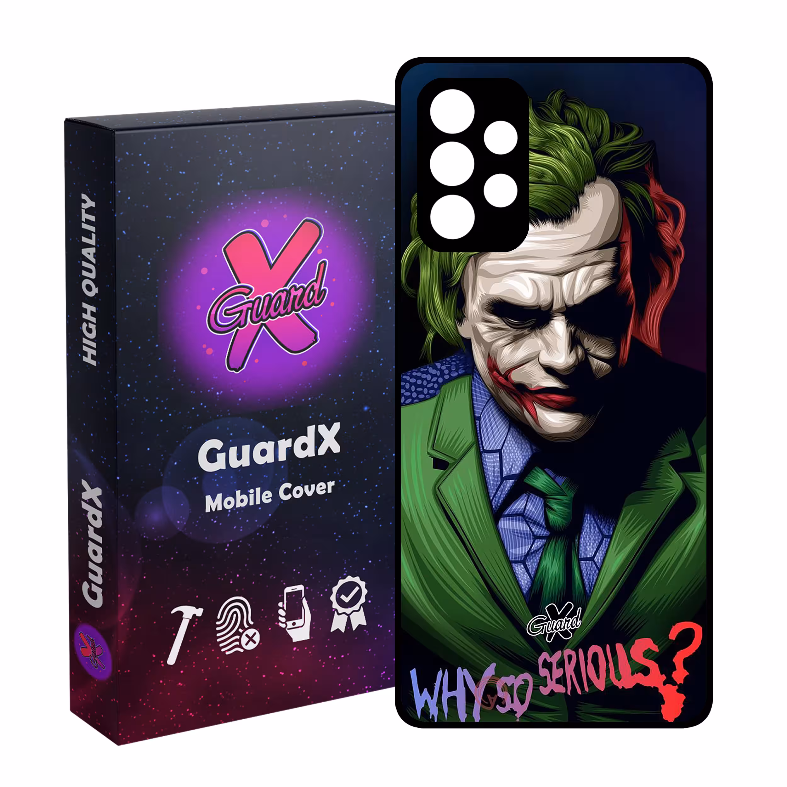 کاور گارد ایکس طرح Joker مدل Glass10187 مناسب برای گوشی موبایل سامسونگ Galaxy A13 4G