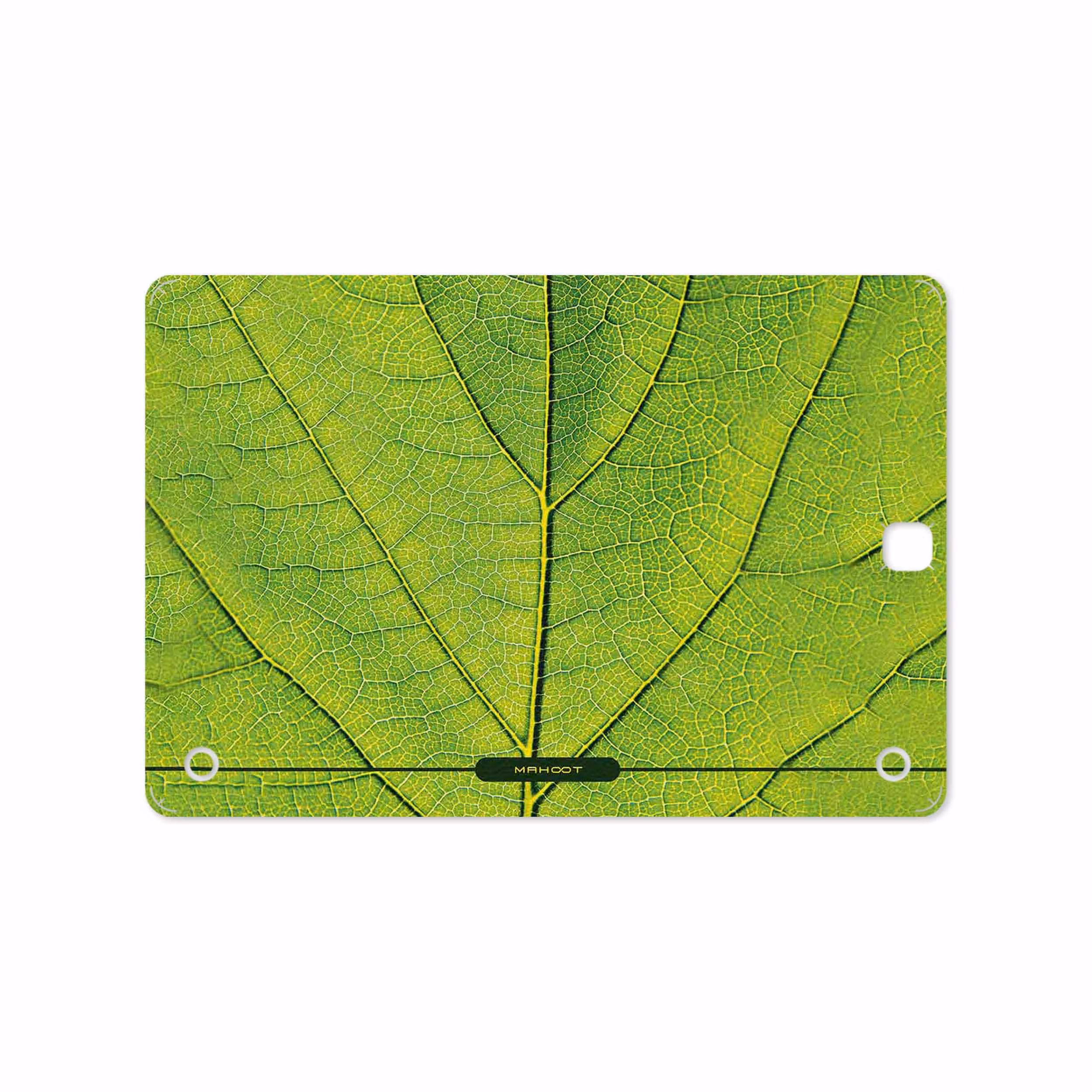 برچسب پوششی ماهوت مدل Leaf-Texture مناسب برای تبلت سامسونگ Galaxy Tab A 9.7 2015 T555