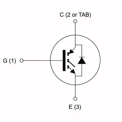 ترانزیستور اس تی مدل GWT60V60DF