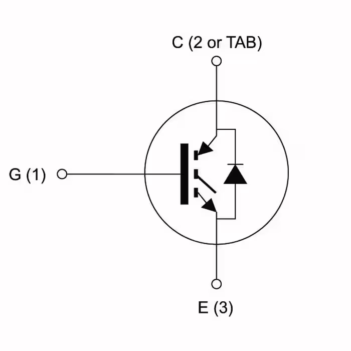 ترانزیستور اس تی مدل GWT60V60DF