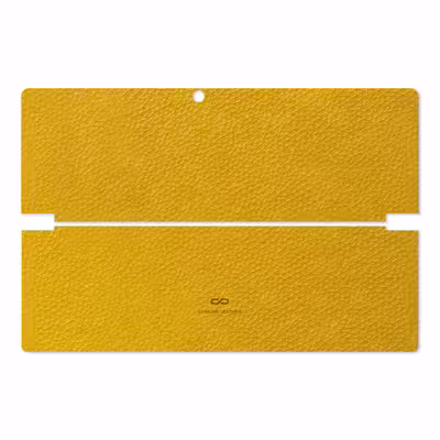 برچسب پوششی ماهوت مدل Mustard-Leather مناسب برای تبلت لنوو Miix 510 2016